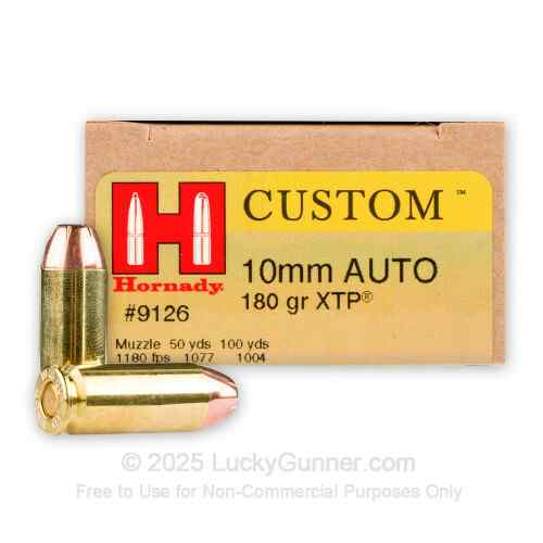 HORNADY XTP  10mm  AMMO - NEW