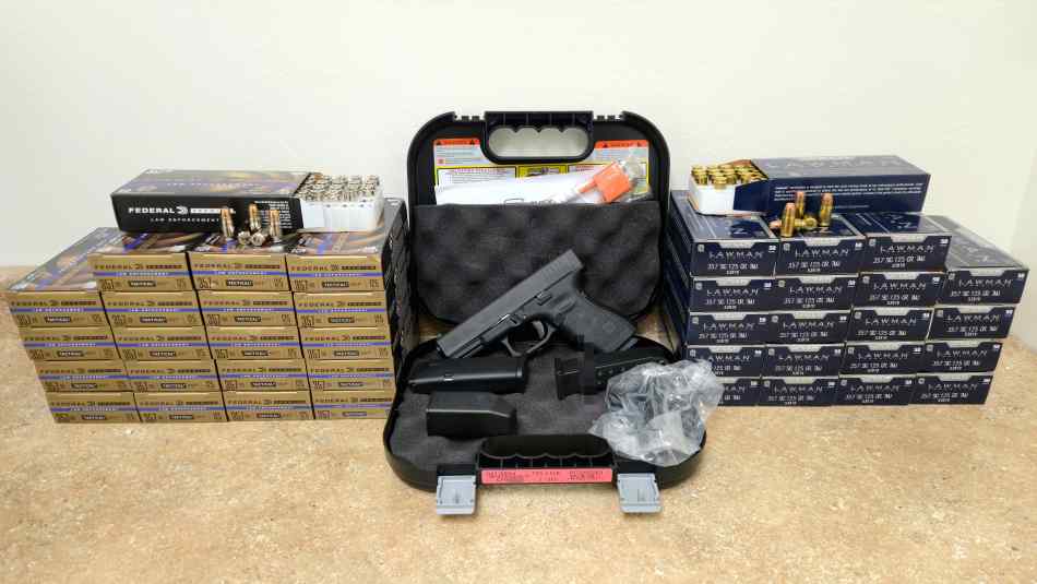 NIB Glock 32 Gen 4 .357 Sig w/ 2000 Rounds of Ammo
