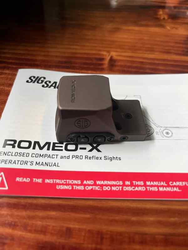 Sig Romero x pro enclosed fde