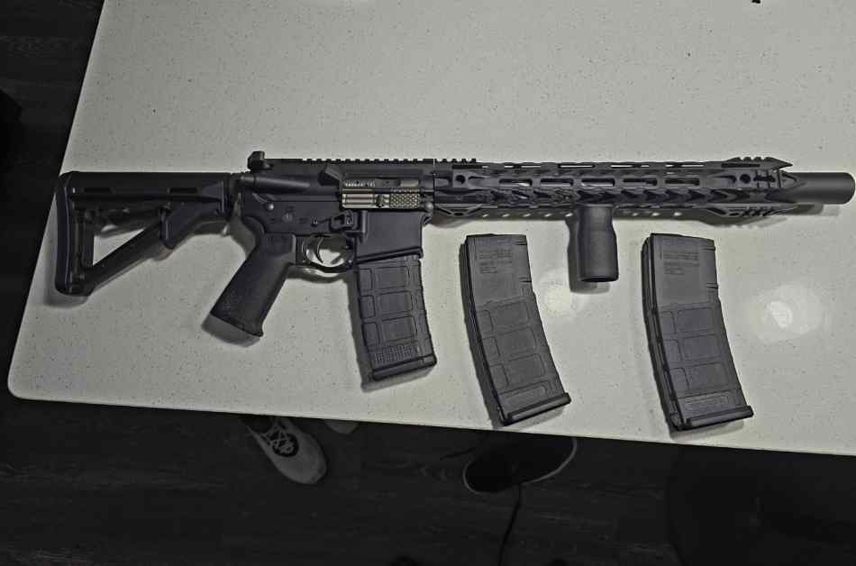Spikes custom 20" AR w/extras