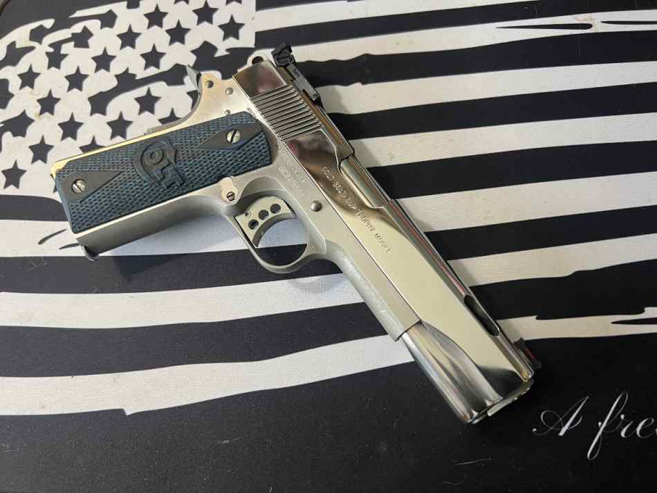 Colt gold cup trophy, 45 ACP