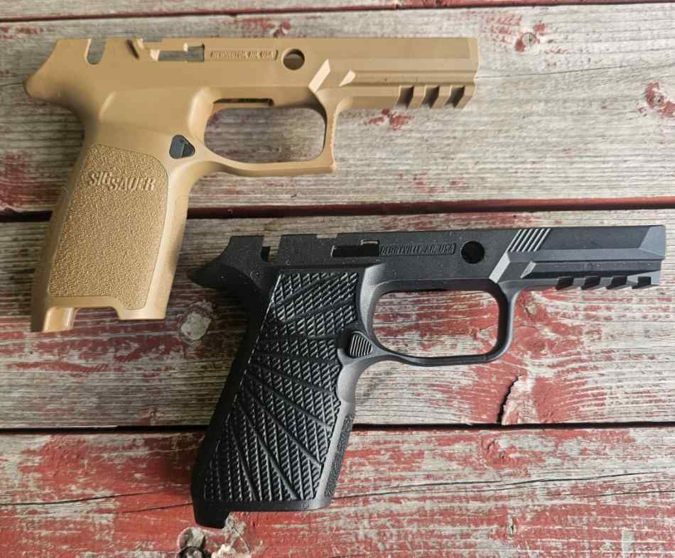 Two (2) SIG P320 Grip Modules - M17/M18 &amp; WC