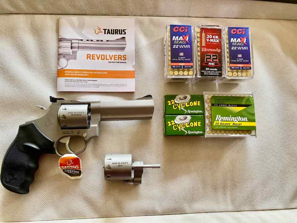 TAURUS 992 22LR/22MAG-BRAND NEW WITH AMMO